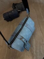 Louis Vuitton Keepall Bandoulière 25 Sky Blue - Afbeelding 3