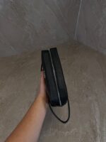 Prada Black Saffiano Leather Travel Pouch - Afbeelding 2