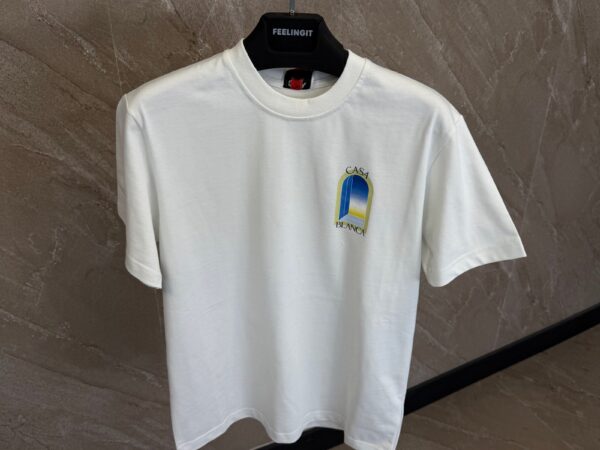 Casablanca  L'Arc Coloré T-Shirt White