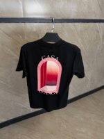 Casablanca  L'Arc Coloré T-Shirt Black - Afbeelding 2