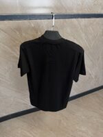 Moncler Black Logo Stripe T-Shirt Black - Afbeelding 2