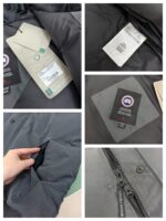 Canada Goose Bodywarmer Black High Quality, Ganzendons vulling - Afbeelding 5