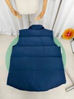 Canada Goose Bodywarmer Blue Red Logo High Quality, Ganzendons vulling - Afbeelding 9