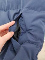 Canada Goose Bodywarmer Blue Black Logo High Quality, Ganzendons vulling - Afbeelding 4