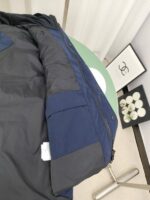 Canada Goose Bodywarmer Blue Black Logo High Quality, Ganzendons vulling - Afbeelding 6