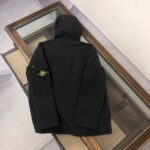 Stone Island Windbreker Black High Quality - Afbeelding 3