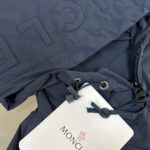Moncler Sassiere Giubbotto Navy Blue High Quality + NFC - Afbeelding 4