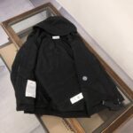 Stone Island Windbreker Black High Quality - Afbeelding 7