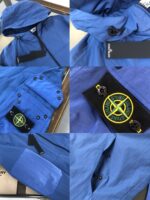 Stone Island Windbreker Blue High Quality - Afbeelding 7