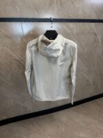 Prada Re-Nylon Blouson Jacket Beige - Afbeelding 3