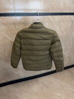 Moncler Acorus Short Down Jacket Olive Green - Afbeelding 2
