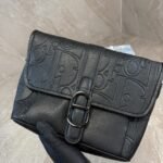 Dior Gallop Bag Gravity Leather Black