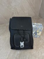 Dior Saddle Backpack Black