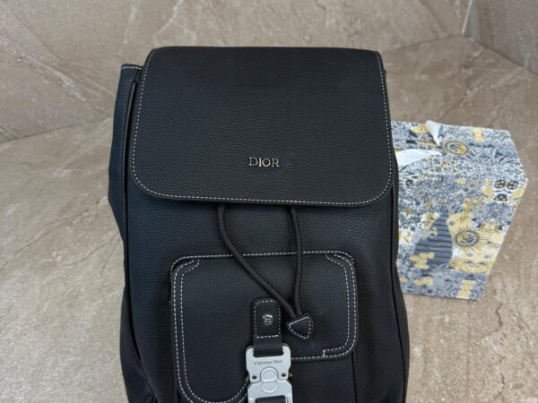 Dior Saddle Backpack Black