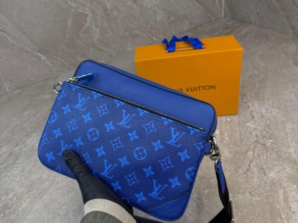 Louis Vuitton Trio Messenger Cobalt Blue