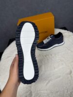 Louis Vuitton Run Away Sneaker Blue Monogram - Afbeelding 5