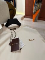 Loro Piana Tshirt Goude Logo, Beige