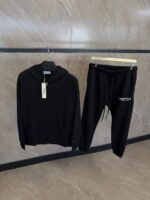 Essential Tracksuit met Rits Black