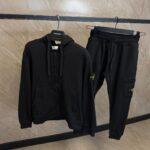 Stone Island Trainingspak Black Double Logo