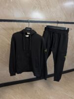 Stone Island Trainingspak Black Double Logo