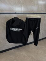 Essential Tracksuit met Rits Black - Afbeelding 2