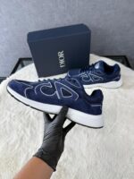 Christian Dior B30 Blue Suede - Afbeelding 3