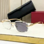 Cartier Panthere Gold, Black Glasses, Meekleurende Glazen