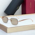 Cartier Panthere 3D Sun Glasses, Gold & Rose Glasses