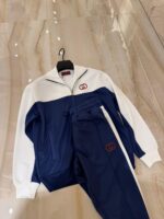 Gucci Tracksuit Navy Blue / White High Quality - Afbeelding 6