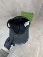 Gucci Jumbo Cap Black on Black - Afbeelding 3