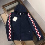 Moncler Moyse Nylon Jacket Navy Blue High Quality + NFC