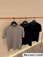 Loro Piana Tshirt Randje Black - Afbeelding 3