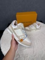 Louis Vuitton Trainers Beige