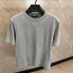 Louis Vuitton High Quality T-shirt Monogram Grey
