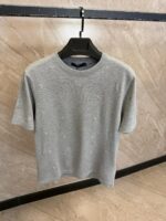 Louis Vuitton High Quality T-shirt Monogram Grey