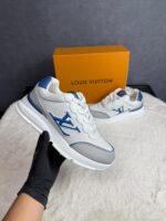 Louis Vuitton Run Away Classic Sneaker White Blue
