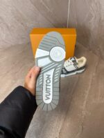 Louis Vuitton Trainers Grey White - Afbeelding 6