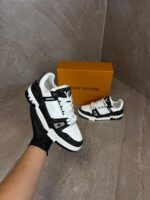 Louis Vuitton Trainers Black White