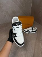 Louis Vuitton Trainers Black White - Afbeelding 3