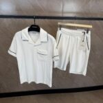Moncler Zomer Set, Zachte Stof Wit