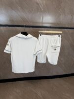 Moncler Zomer Set, Zachte Stof Wit - Afbeelding 3