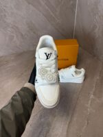 Louis Vuitton Trainers White, Black Accents - Afbeelding 3