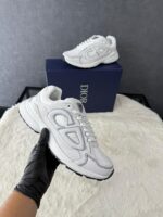 Christian Dior B30 White Suede
