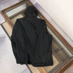 Prada Re-Nylon White Zipper Black Jacket, High Quality - Afbeelding 7
