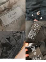 Prada Re-Nylon Pocket Black Jacket, High Quality - Afbeelding 7
