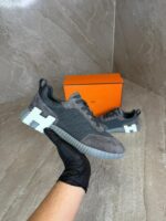 Hermes Bouncing Dark grey Suede - Afbeelding 2