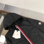 Moncler Keralle Giubbotto Black Moncler Jacket High Quality + NFC - Afbeelding 4
