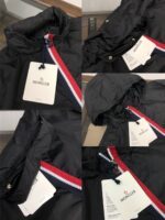 Moncler Keralle Giubbotto Black Moncler Jacket High Quality + NFC - Afbeelding 5