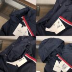 Moncler Keralle Giubbotto Navy Blue Moncler Jacket High Quality + NFC - Afbeelding 3