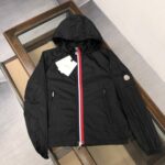 Moncler Keralle Giubbotto Black Moncler Jacket High Quality + NFC
